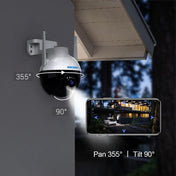 ESCAM QF300 4MP Smart WiFi IP Camera Support AI Humanoid Detection/Auto Tracking/Cloud Storage/Two-way Voice Night Vision, Plug Type:UK Plug Eurekaonline