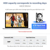 ESCAM WNK718 HD 3.0 Million Pixels 8-channel Wireless + 8IPC Wireless NVR Security System, US Plug Eurekaonline