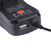 EU Plug Universal 30W Power Wall Plug-in Adapter with 5V 2.1A USB Port, Tips: 6 PCS, Cable Length: About 1.2m Eurekaonline