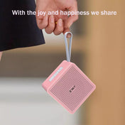 EWA A105 High Hidelity Bluetooth Speaker, Small Size High  Power Bass, TWS Bluetooth Technology Support TF(Gold) Eurekaonline