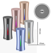 EWA A115 Portable Metal Bluetooth Speaker 105H Power Hifi Stereo Outdoor Subwoofer(Gray) Eurekaonline