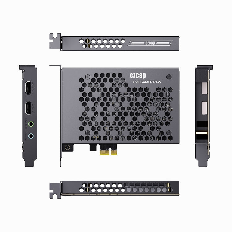 EZCAP 324B 4K HD Video Game Conference Capture Live Card(Black) Eurekaonline