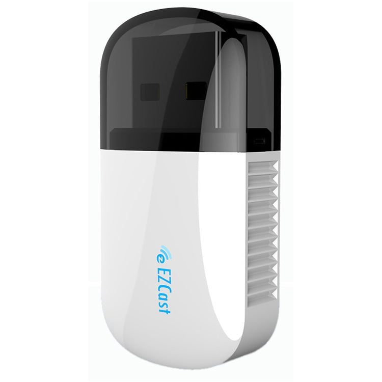 EZCast EZC-5200BS 600Mbps Dual Band WiFi + Bluetooth USB 2.0 Wireless Adapter (White) Eurekaonline