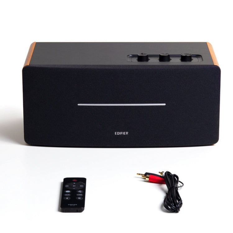Edifier D12 Wireless Bluetooth Speaker Car Subwoofer Stereo(Wood Grain) Eurekaonline