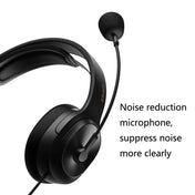 Edifier USB K5000 Mock Exam Headset Online Class Education Oral Training Headset, Cable Length: 2.8m(Black) Eurekaonline