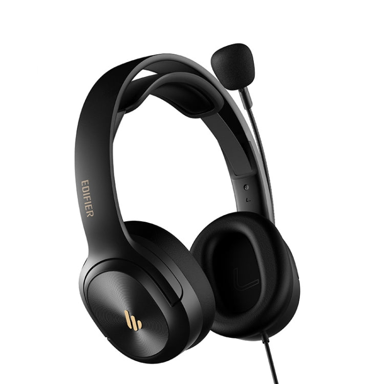 Edifier USB K5000 Mock Exam Headset Online Class Education Oral Training Headset, Cable Length: 2.8m(Black) Eurekaonline