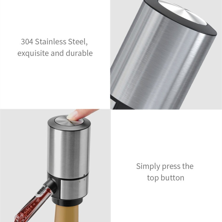 Electric Red Wine Decanter Dispenser,Style: Red ABS Eurekaonline