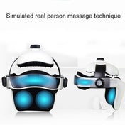 Electronic Air Pressure Head Massager, Relaxed Music Helmet Massager, US Plug Eurekaonline