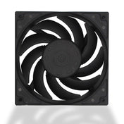 F120 Computer CPU Radiator Cooling Fan (Black) Eurekaonline