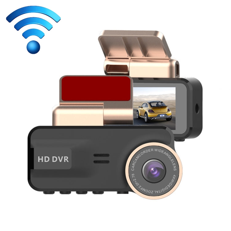 F22 3.16 inch 1080P HD Night Vision WiFi Connected Driving Recorder Eurekaonline