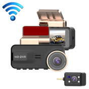 F22 3.16 inch 1080P HD Night Vision WiFi Connected Driving Recorder with In-car View Camera Eurekaonline