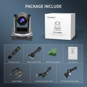 FEELWORLD NDI20X Simultaneous 20X Optical Zoom Live Streaming PTZ Camera, EU and US Plug Eurekaonline