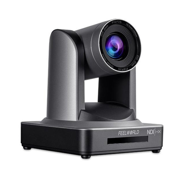 FEELWORLD NDI20X Simultaneous 20X Optical Zoom Live Streaming PTZ Camera, EU and US Plug Eurekaonline