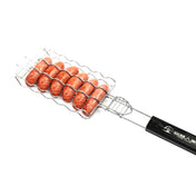 FOREST MASTER KW3008 Barbecue Sausage Stainless Steel Grill Mesh Outdoor Grill Barbecue Clip Eurekaonline