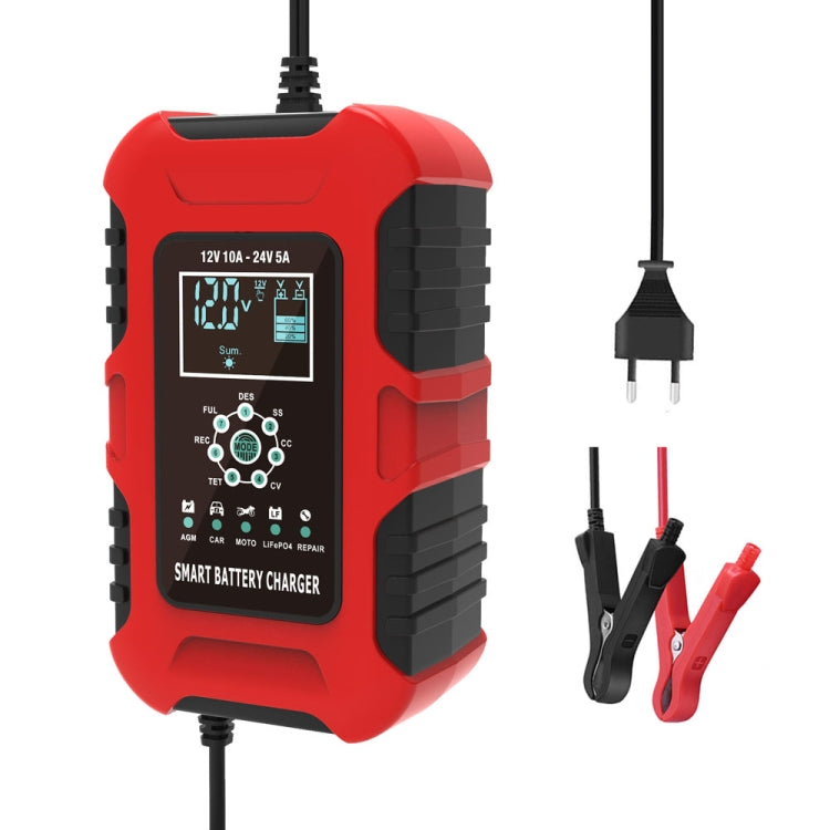  Car Smart Battery Charger, Plug Type:US Plug(Red) Eurekaonline