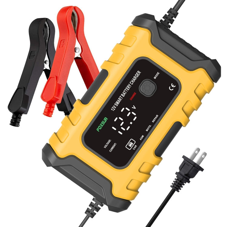  Car Smart Battery Charger, Plug Type:AU Plug(Yellow) Eurekaonline