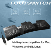 FS2020TU CF Foot Switch Foot Pedal Keyboard Control Mouse Game Combo Pedal(Mechanical Sound) Eurekaonline