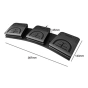 FS2020U CF Foot Switch Foot Pedal Keyboard Control Mouse Game Combo Pedal(Photoelectric Mute) Eurekaonline
