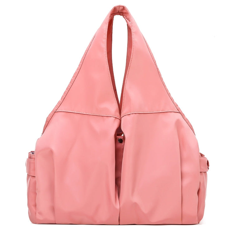 Female Dry And Wet Separation Sports Gym Bag Handbag Duffel Bag Short Distance Light Swimming Bag(Deep Pink) Eurekaonline
