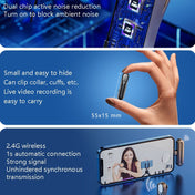 FerTo DX01 Wireless Collar Microphone 2.4G Live Broadcast Equipment, Style: TYPE-C Eurekaonline