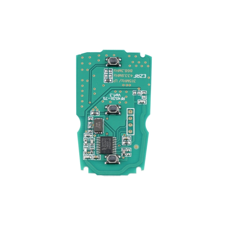 For BMW CAS3 System Intelligent Remote Control Car Key with Integrated Chip & Battery, Frequency: 315MHz Eurekaonline