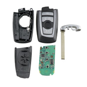 For BMW CAS4 System Intelligent Remote Control Car Key with Integrated Chip & Battery, Frequency: 315MHz Eurekaonline
