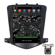 For Chevrolet Cruze 9.7 inch Navigation Integrated Machine, Style: Standard+12 Light Camera(2+32G) Eurekaonline