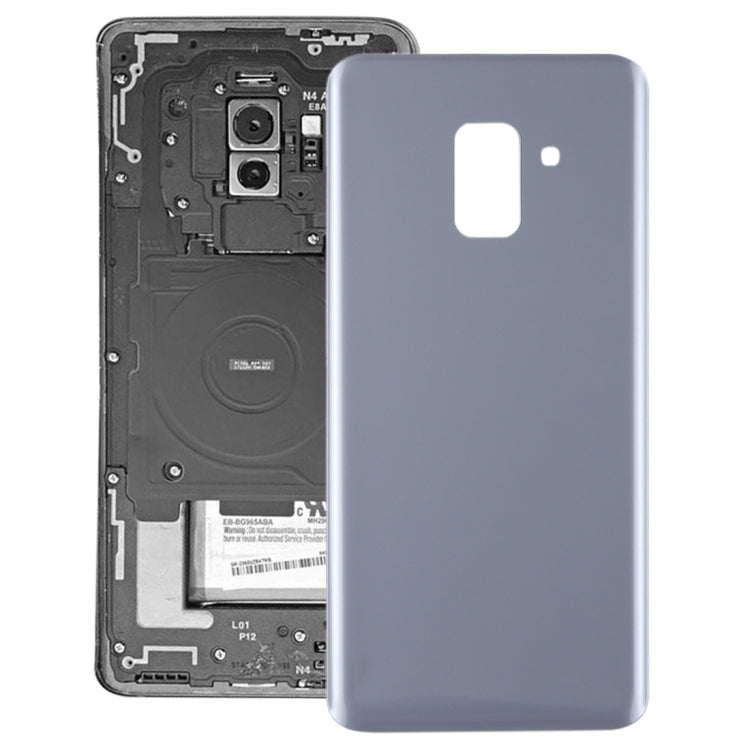For Galaxy A8+ (2018) / A730 Back Cover (Grey) Eurekaonline