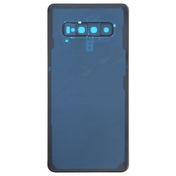For Galaxy S10+ Battery Back Cover with Camera Lens (Black) Eurekaonline