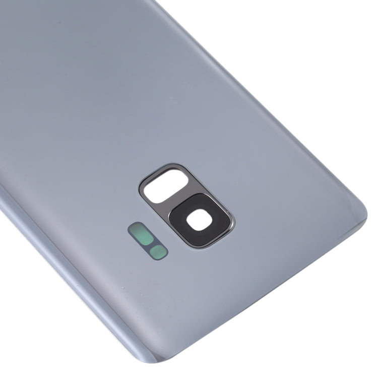 For Galaxy S9 Battery Back Cover with Camera Lens (Grey) Eurekaonline
