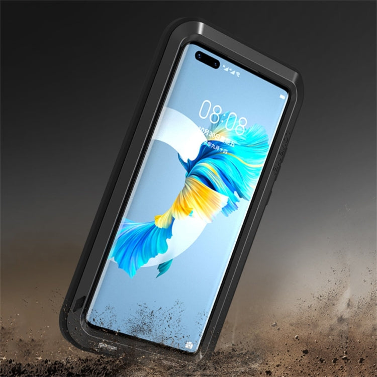 For Huawei Mate 40 LOVE MEI Metal Shockproof Waterproof Dustproof Protective Case without Glass(Green) Eurekaonline