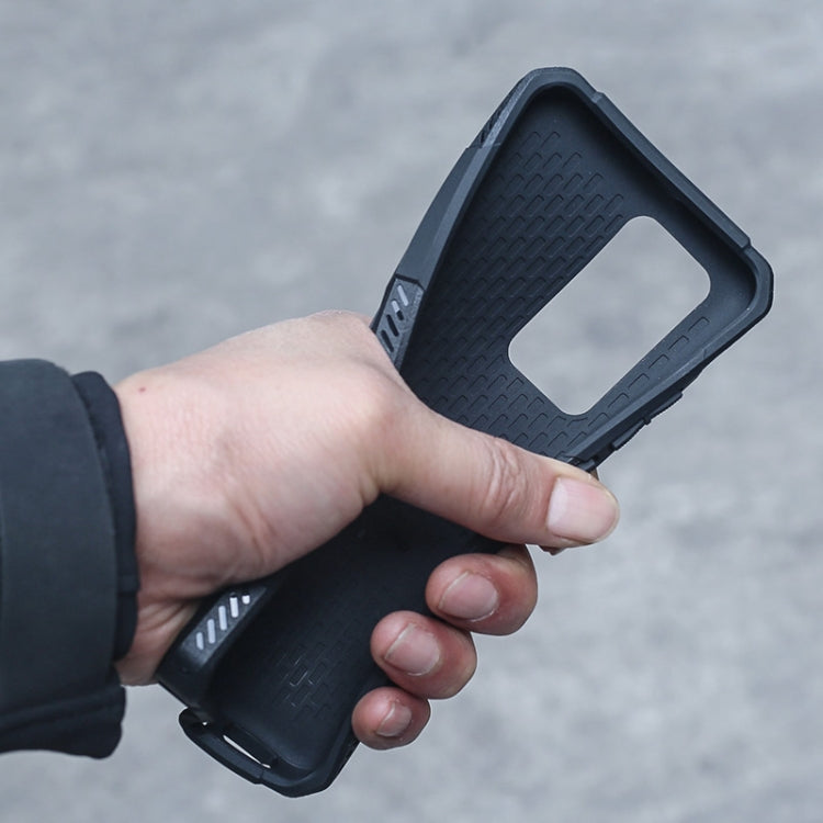 For Huawei P40 FATBEAR Armor Shockproof Cooling Phone Case(Black) Eurekaonline