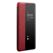 For Huawei P40 Pro QIALINO XiangNai Texture Side Window View Leather Phone Case(Red) Eurekaonline