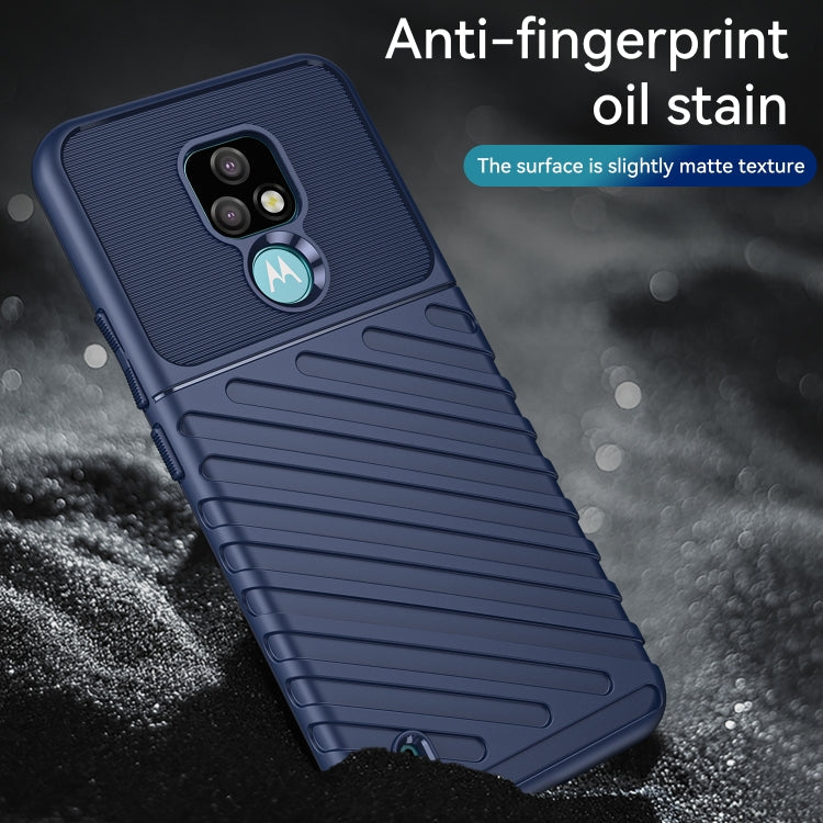 For Lenovo K12 Thunderbolt Shockproof TPU Protective Soft Phone Case(Blue) Eurekaonline