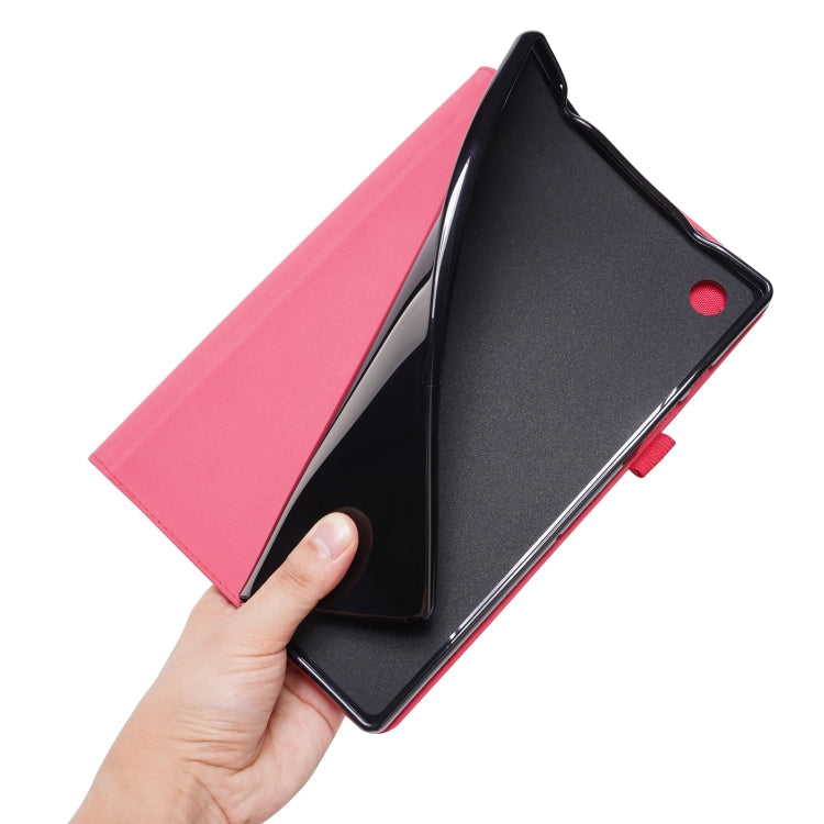 For Lenovo M10 Plus 10.3 inch TB-X606 / TB-X606F Horizontal Flip TPU + Fabric PU Leather Tablet Case(Grey) Eurekaonline