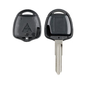For MITSUBISHI 2 Buttons Intelligent Remote Control Car Key with 46 Chip & Battery & Left Slot, Frequency: 433MHz Eurekaonline