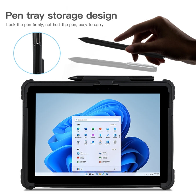 For MicroSoft Surface Pro 4 / 5 / 6 / 7 / 7+ Acrylic Transparent Hand Strap Laptop Case Eurekaonline