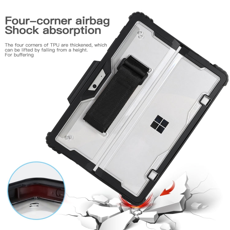 For MicroSoft Surface Pro 4 / 5 / 6 / 7 / 7+ Acrylic Transparent Hand Strap Laptop Case Eurekaonline