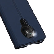 For Nokia 5.3 DUX DUCIS Skin Pro Series Horizontal Flip PU + TPU Leather Case, with Holder & Card Slots(Blue) Eurekaonline