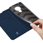 For Nokia 5.3 DUX DUCIS Skin Pro Series Horizontal Flip PU + TPU Leather Case, with Holder & Card Slots(Blue) Eurekaonline