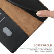 For Nokia C01 Plus Genuine Leather Fingerprint-proof Horizontal Flip Phone Case(Black) Eurekaonline