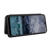 For Nokia G11 / G21 Carbon Fiber Texture Leather Phone Case(Black) Eurekaonline