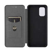For Nokia G11 / G21 Carbon Fiber Texture Leather Phone Case(Black) Eurekaonline