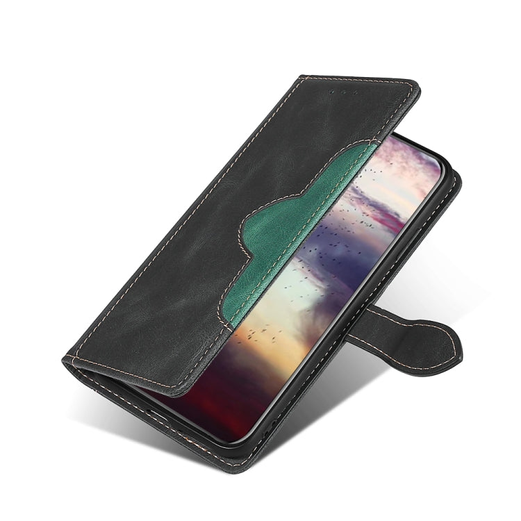 For Nokia G60 5G Skin Feel Magnetic Buckle Leather Phone Case(Black) Eurekaonline
