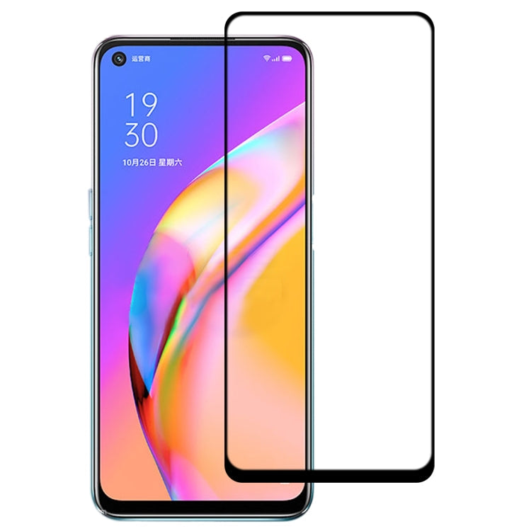 For OPPO A93 5G / A93s 5G Full Glue Full Cover Screen Protector Tempered Glass Film Eurekaonline