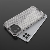 For OPPO F17 Pro  Shockproof Honeycomb PC + TPU Case(Grey) Eurekaonline