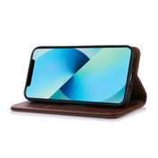 For OPPO Reno7 SE 5G KHAZNEH Nappa Top Layer Cowhide Leather Phone Case(Brown) Eurekaonline