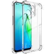 For OPPO Reno8 5G/Reno8 5G Global IMAK All-inclusive Shockproof Airbag TPU Case with Screen Protector (Transparent) Eurekaonline