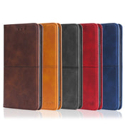 For OPPO Reno9 Pro+ 5G Cow Texture Magnetic Horizontal Flip Leather Phone Case(Dark Brown) Eurekaonline