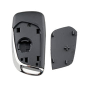For PEUGEOT Car Keys Replacement 3 Buttons Car Key Case with Holder, without Grooved Eurekaonline